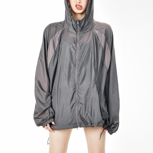 back ventilation hood jacket　バックベンチレーションフードジャケット　J1020