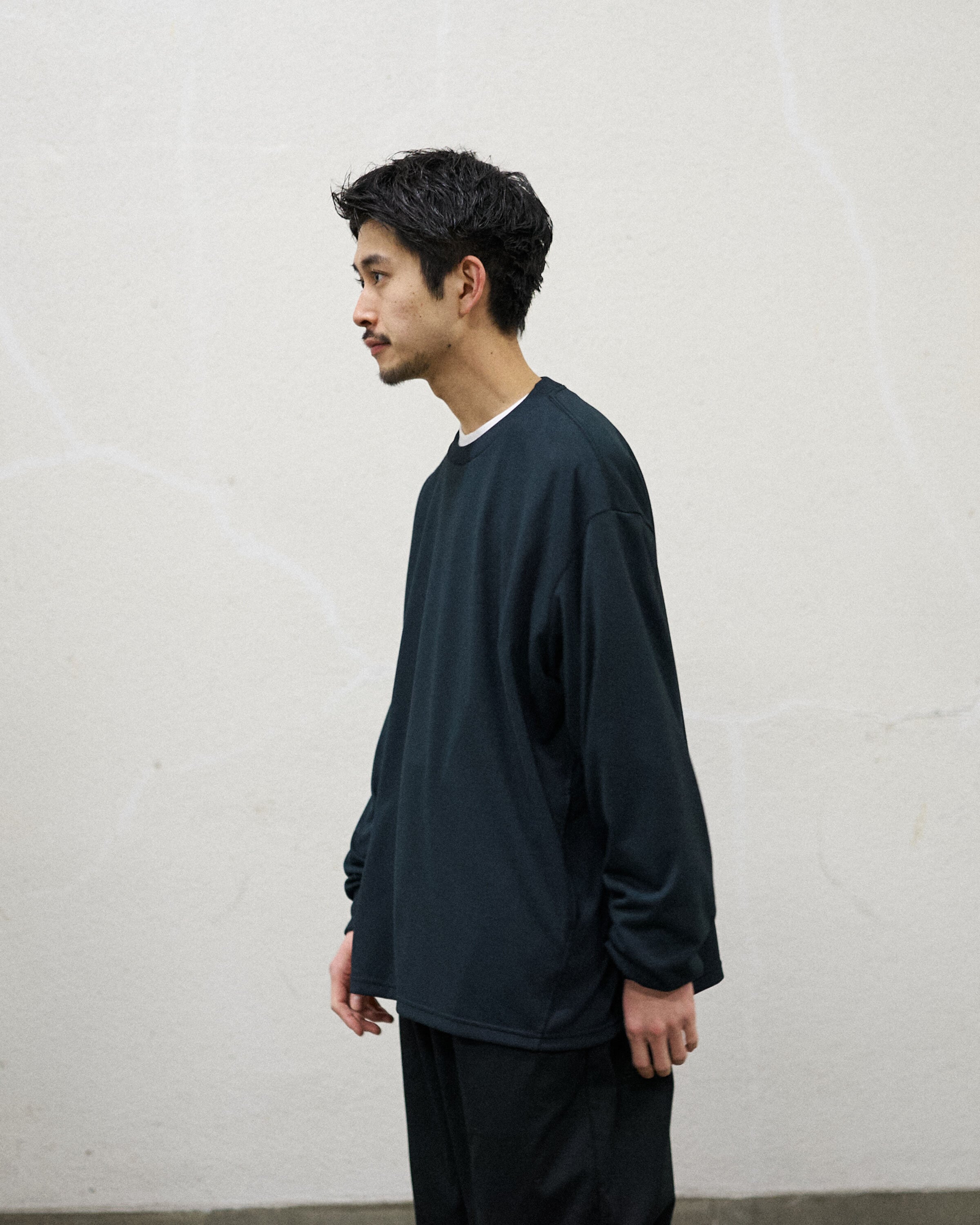 フレッシュサービス スポーツ DRY JERSEY L S CREW NECK - スウェット