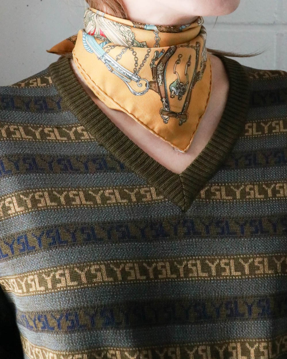 HERMES mini silk scarf | VINIVINI ONLINE SHOP