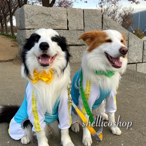 【yellow】ボリュームたっぷりリボンチョーカー