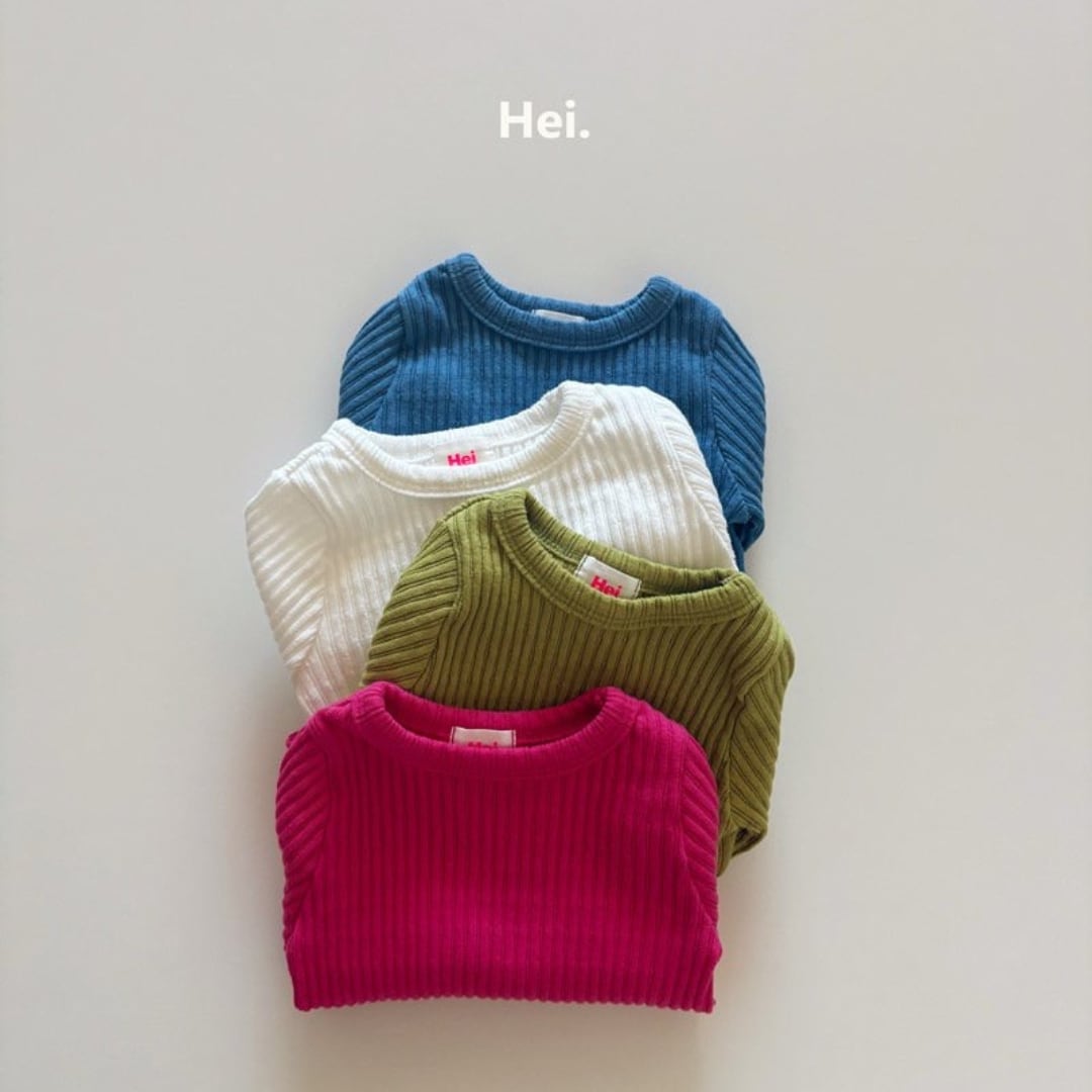 【予約】Slim Fit Stretch T-Shirt / H ë i (Hei)