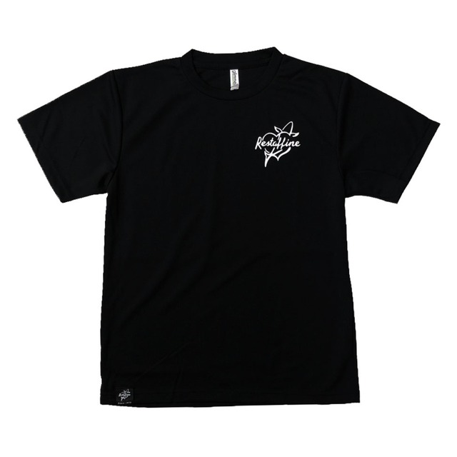 定番デザイン  綿Tシャツ  black