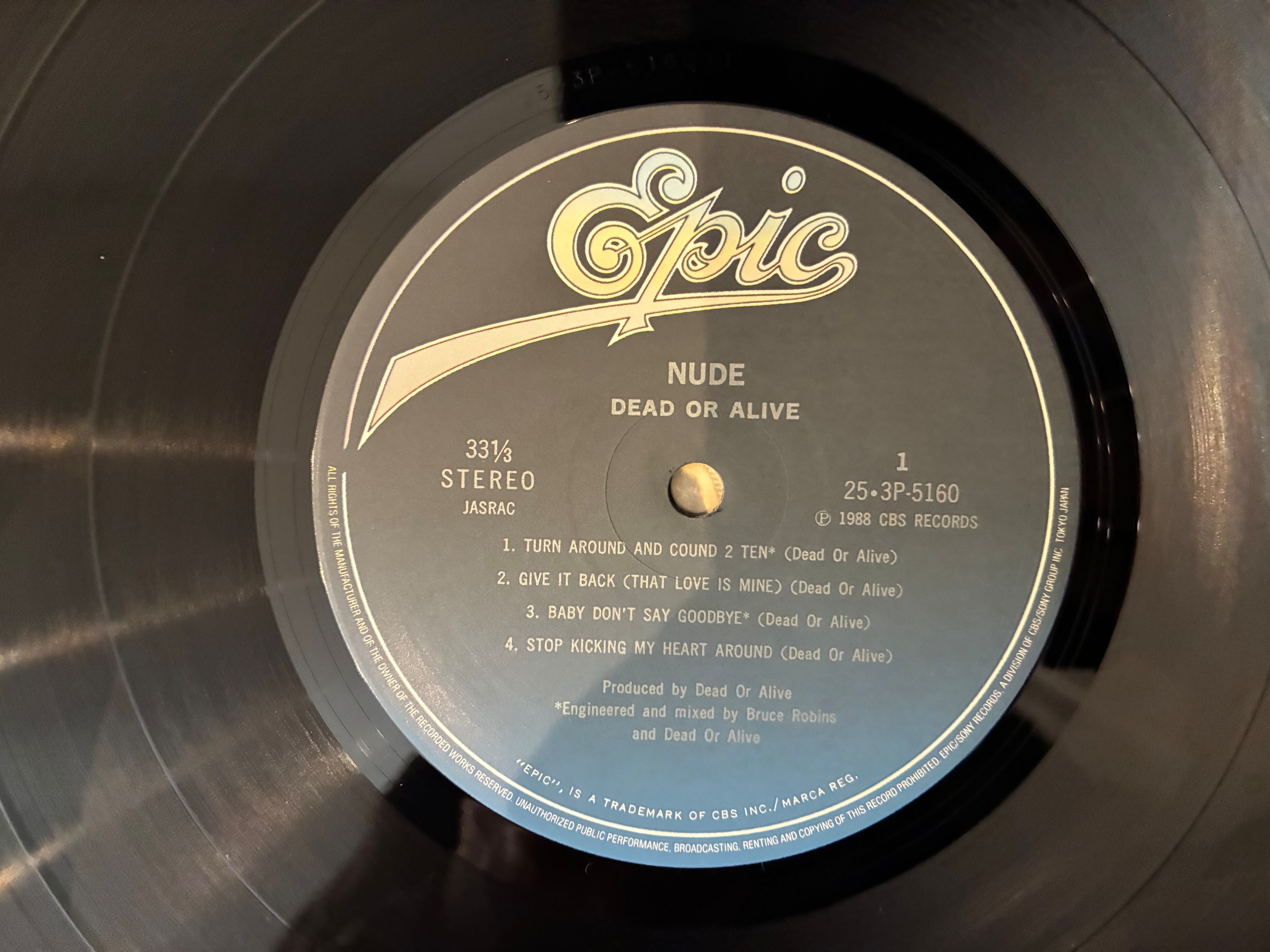 DEAD OR ALIVE / NUDE | sixteen records (シックスティーンレコード)