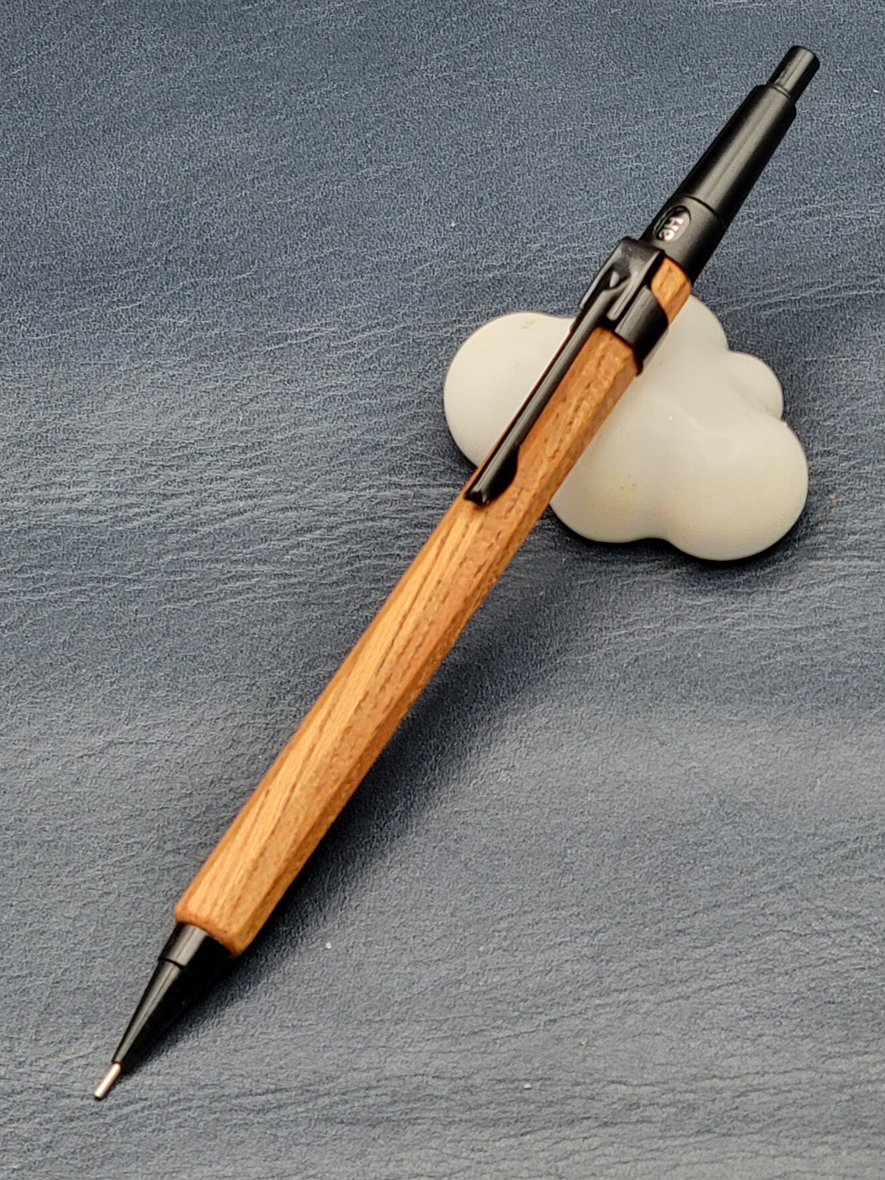 黒柿 孔雀杢シャープペン0.5mm | MOKU工房