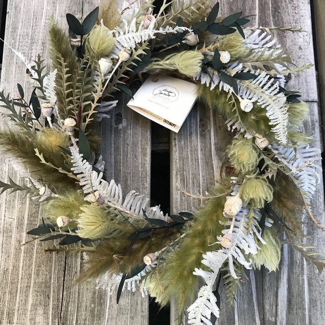 フィリカとシダのリース　φ25