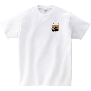 おとぼけ フレブル Tシャツ ワンポイント dog62 犬 ブヒ フレンチブルドッグ 服 ゆるい イラスト おもしろ Tシャツ