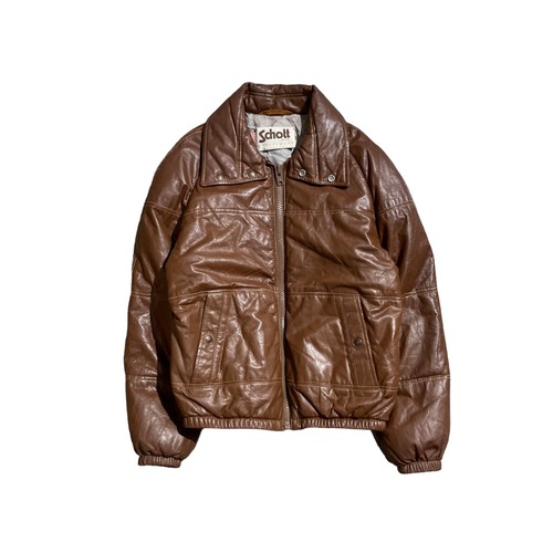 Schott used leather jacket