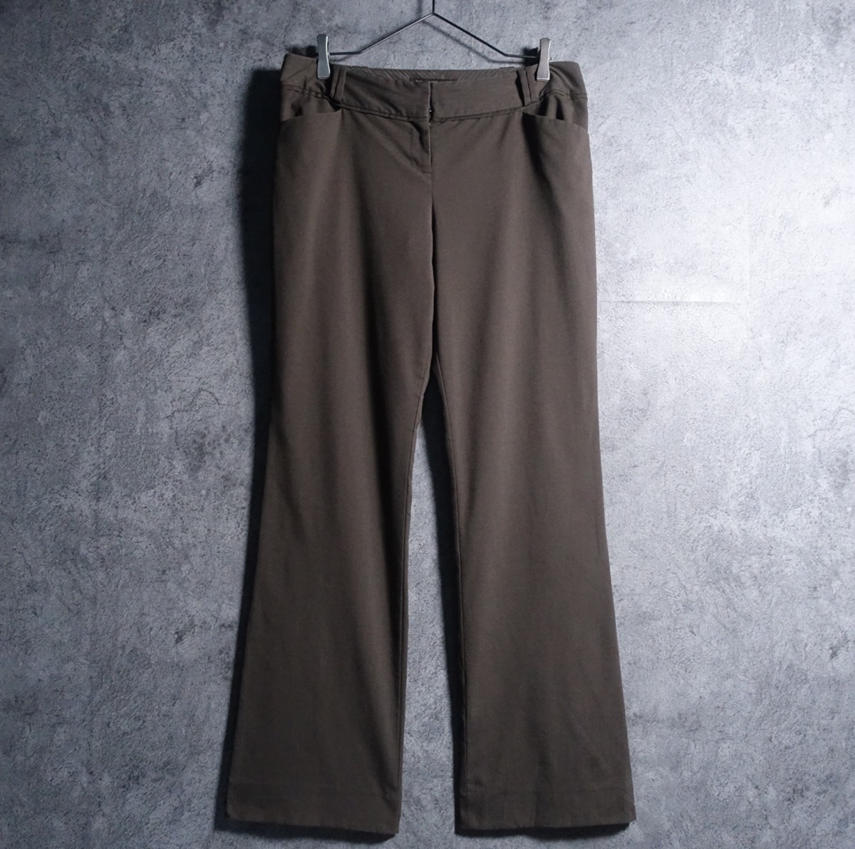 “THE LIMITED” Brown Color Flare Slacks | 古着屋 FORCE