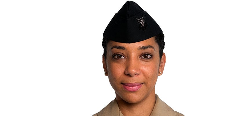 USNAVY アメリカ海軍 女性用 woman's black ギャリソン 制帽 キャップ