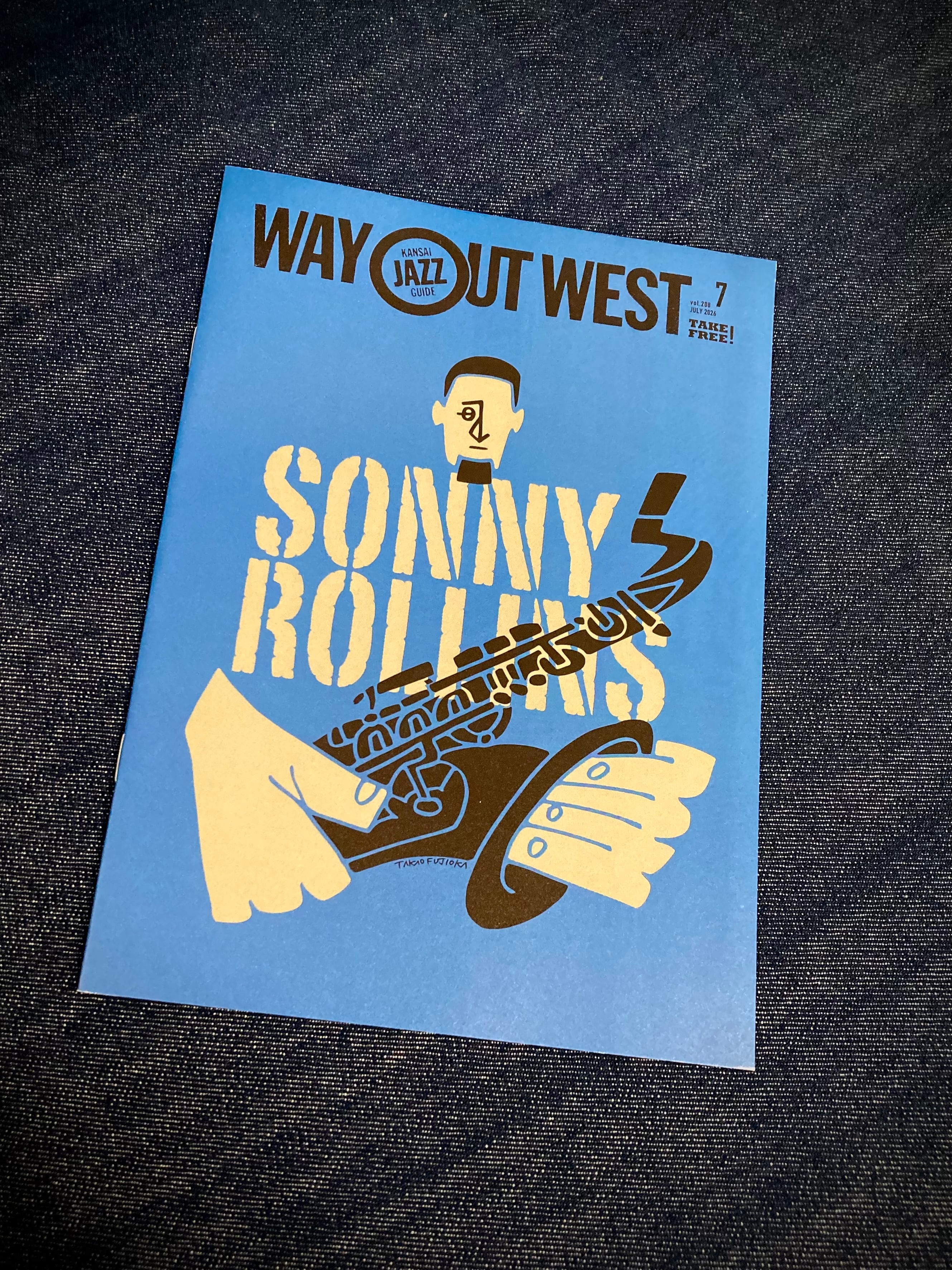 WAY OUT WEST」最新号（+5） | TAKAO FUJIOKA / WAY OUT WEST / JAZGRA