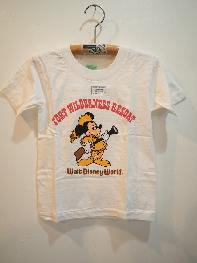 Deadstock 1980‘s Walt Disney World “Fort Wilderness Resort” Kids T-Shirt