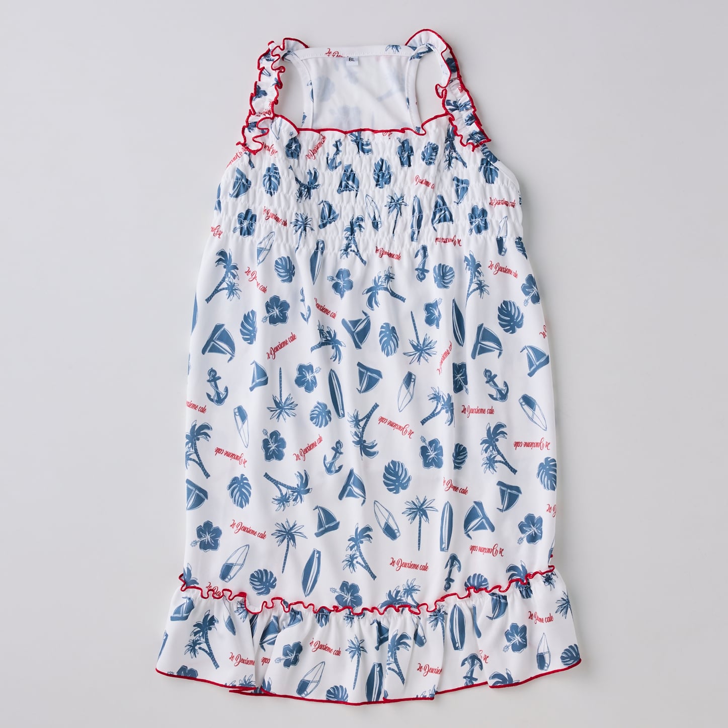 犬服☆ハンドメイド♡キャミワンピース 251002大型犬サイズ] 冷感キャミワンピ | 犬服ブランド 2e deuxieme