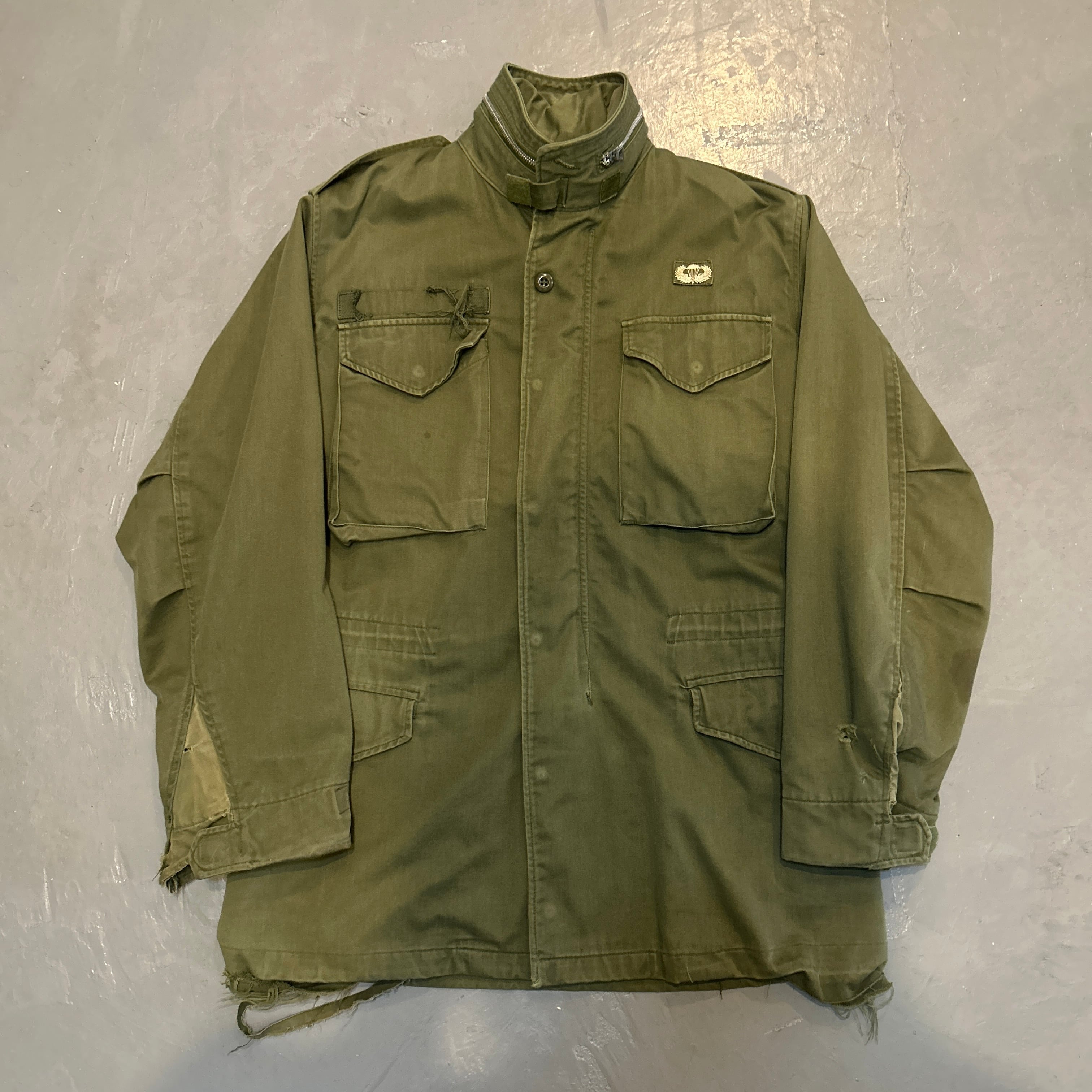 50s rayon gabardine jacket ”reversible“ | PAY ID