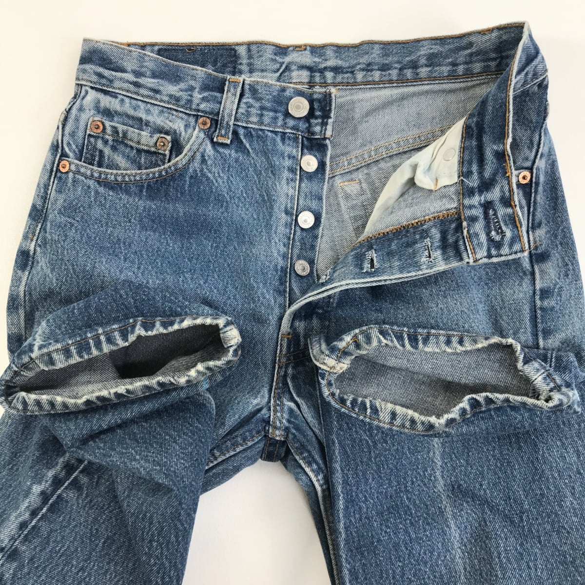 LEVI'S リーバイス 90年代 USA製 501- 0000 刻印 520 ブルー W31 L32