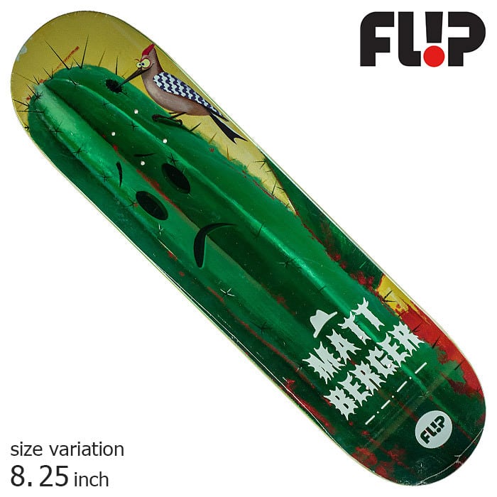 FLIP FLOWER POWER BERGER 8.25 inch フリップ デッキ スケートボード