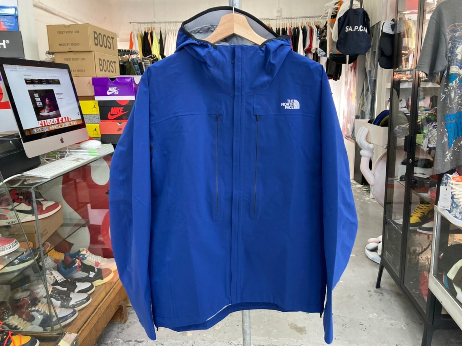 THE NORTH FACE SPIRAL JACKET BLUE LARGE NP11911 4491 | BRAND BUYERS OSAKA