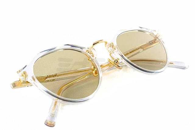 A.D.S.R. クリア サングラス SATCHMO 03c 47サイズ クラウンパント サッチモ コンビネーション ADSR エーディーエスアール 正規品-4枚目