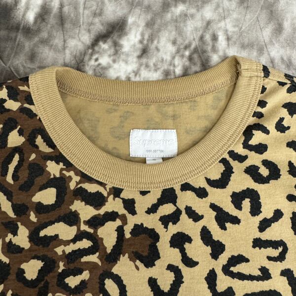 Supreme/シュプリーム レオパード/ヒョウ柄 半袖Tシャツ/S