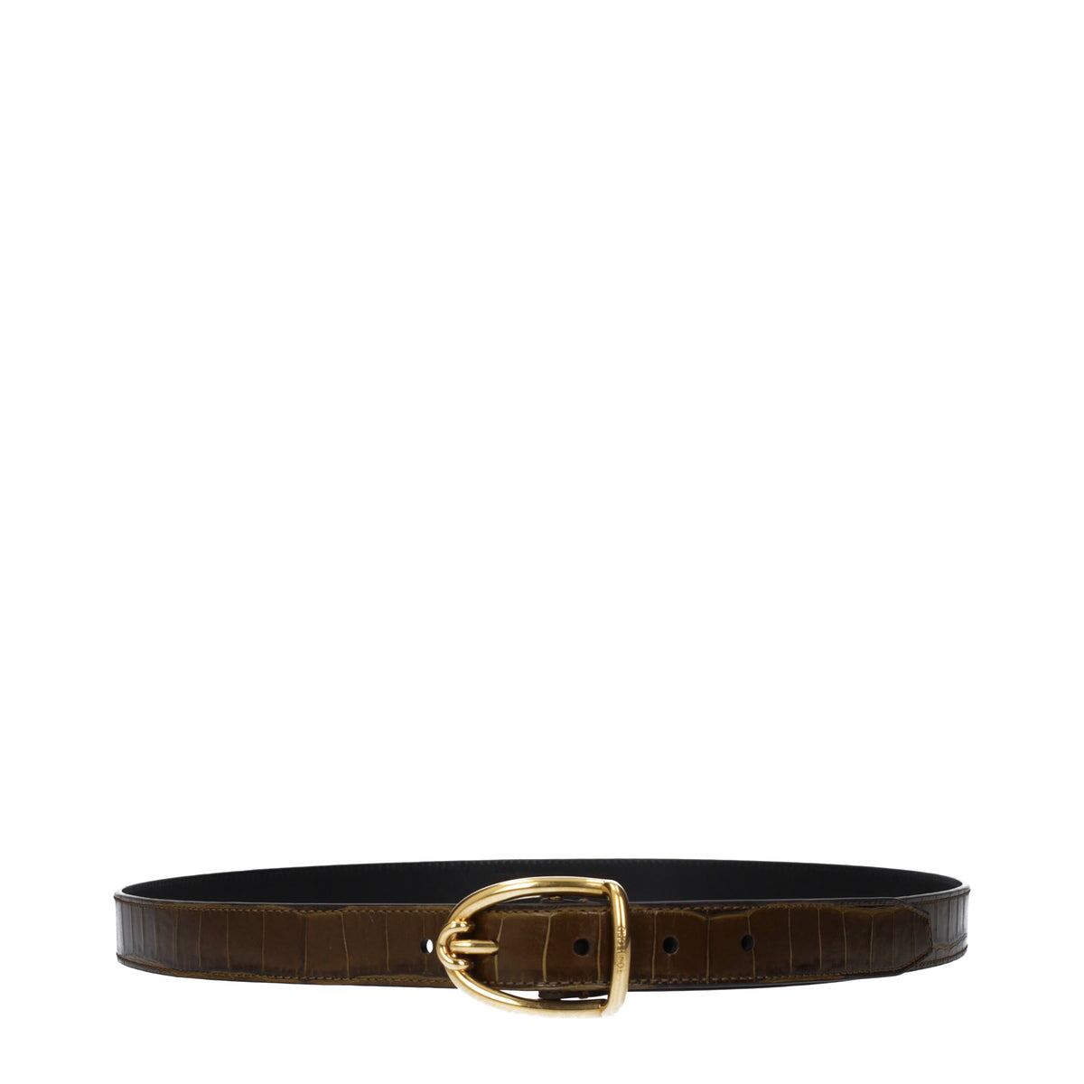 TOM FORD トムフォード メンズ ベルト レザー ブラウン