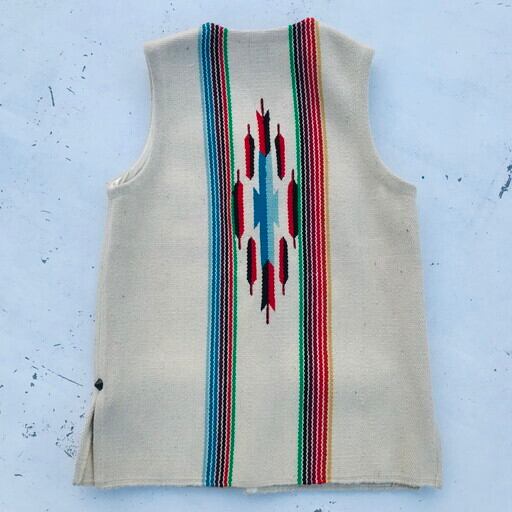 ORTEGA'S オルテガ チマヨベスト CHIMAYO VEST オフホワイト