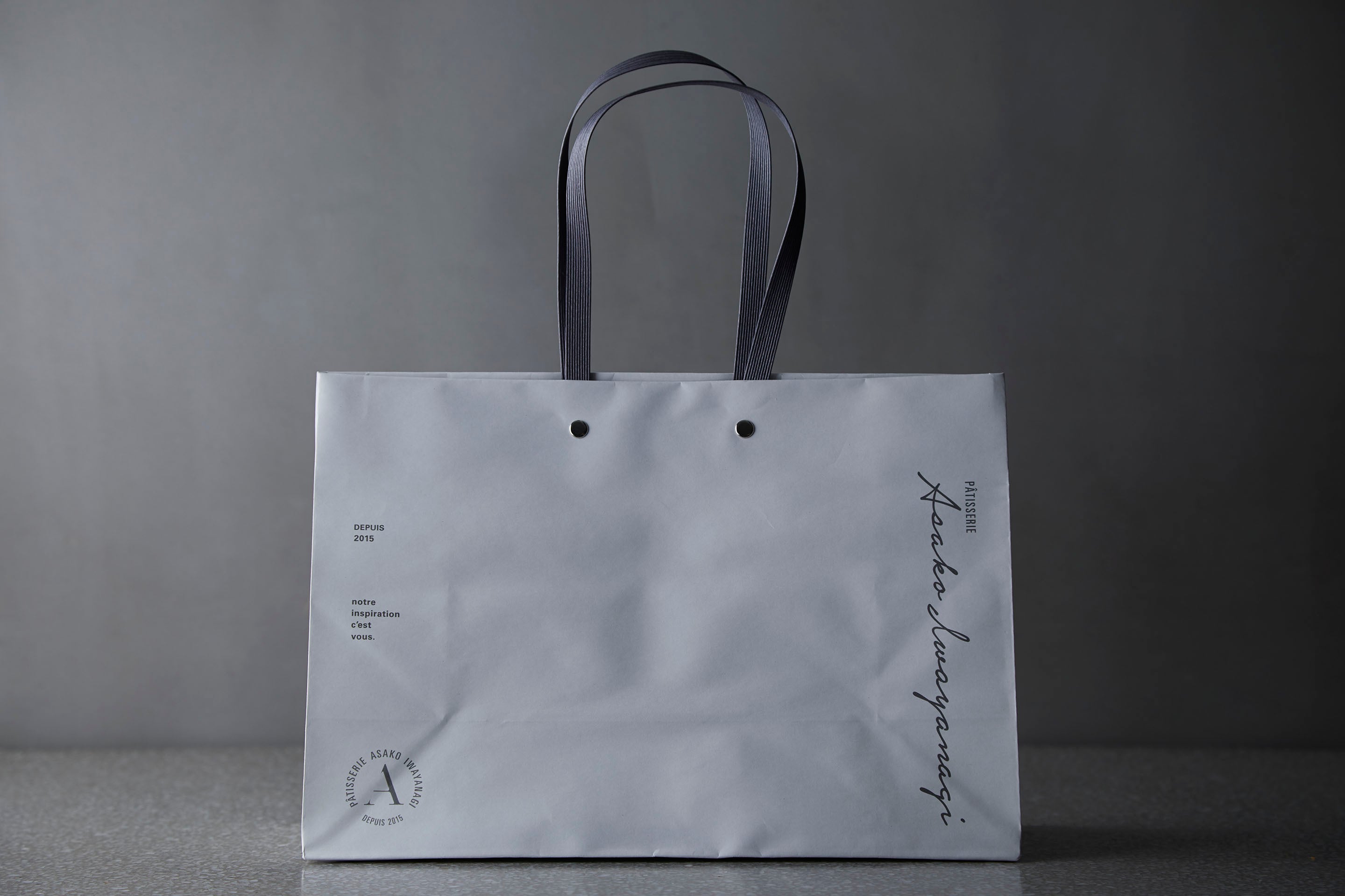 紙袋 | PÂTISSERIE ASAKO IWAYANAGI
