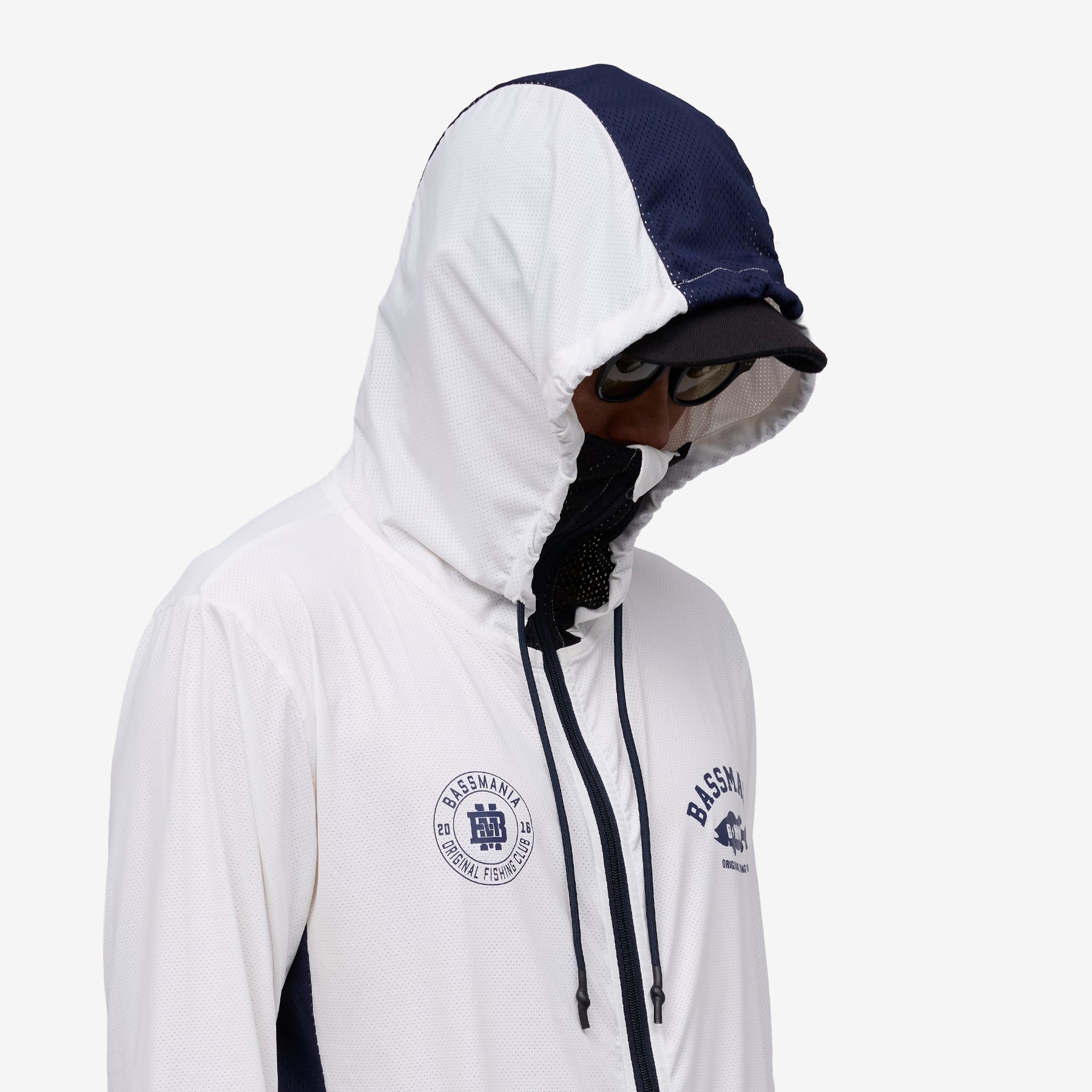UV Rush Cool Logo Zip Parka［WHITE］［LIMITED］ | bassmania.jp