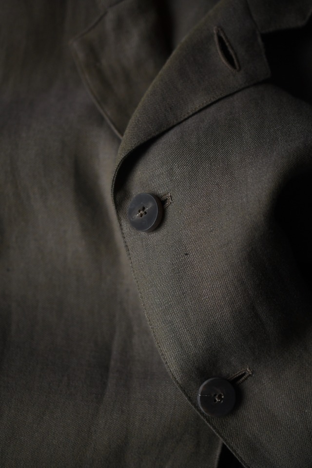 m’s braque / STAND UP COLLAR GILET (Mocha)