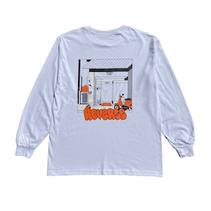 Reverse Original x SKOLA “BUILDING” L/S Tee - White