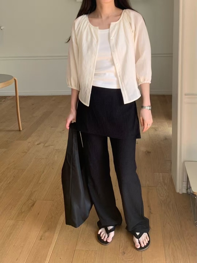 (予約) fl lanel / Sara blouse 2color