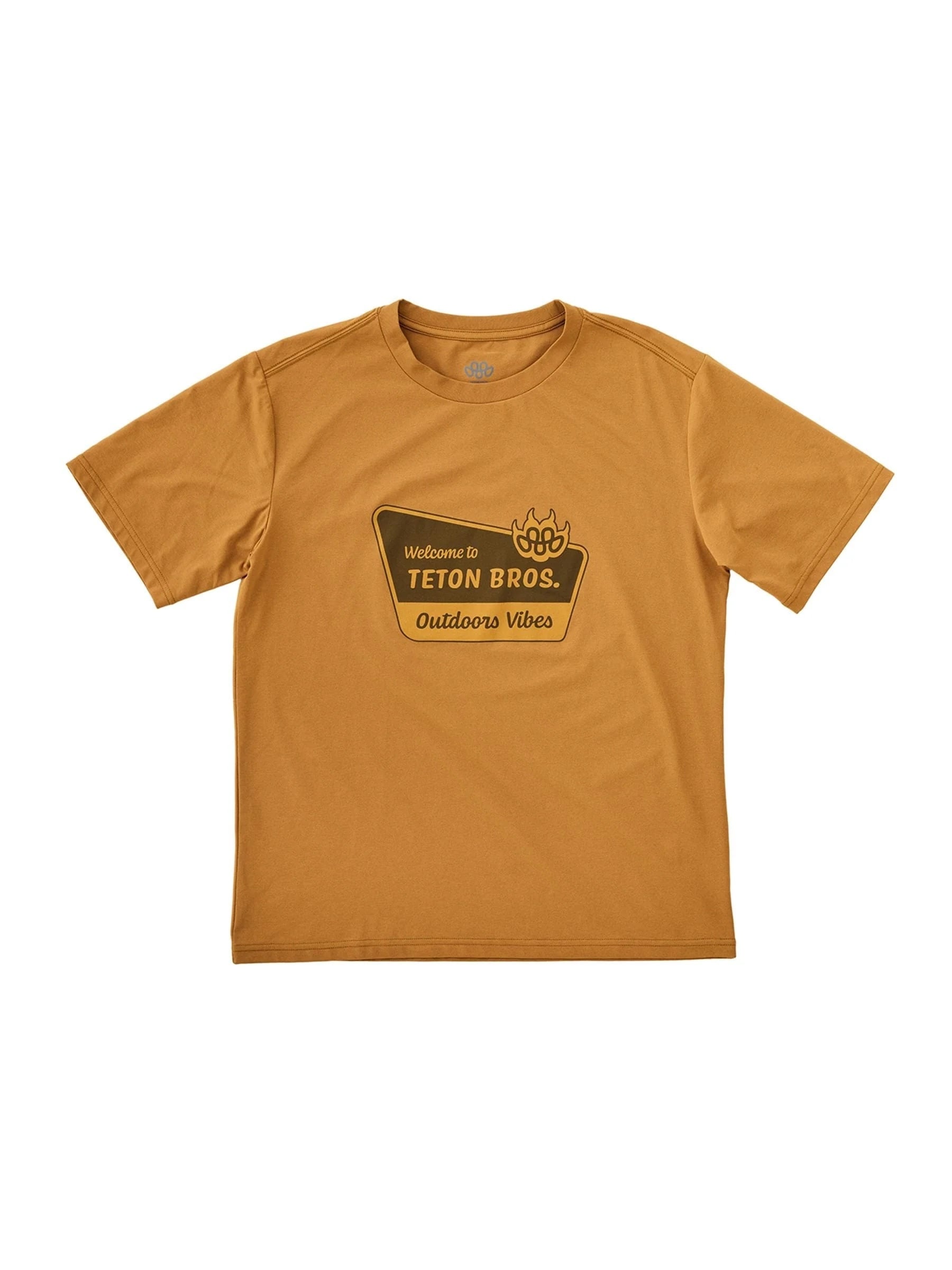 Teton Bros.（ティートンブロス）WS TB Trail Sign Tee Yellow トニーT