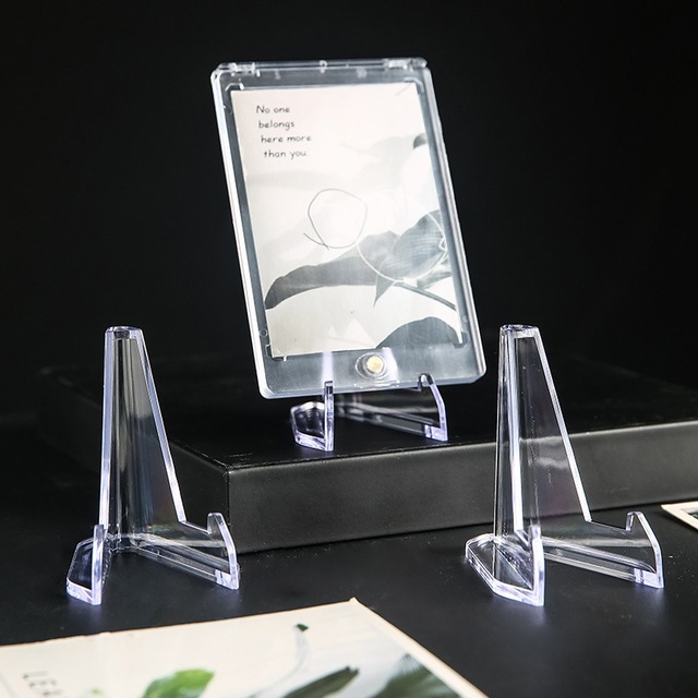 大型コイン展示スタンド 透明アクリル製