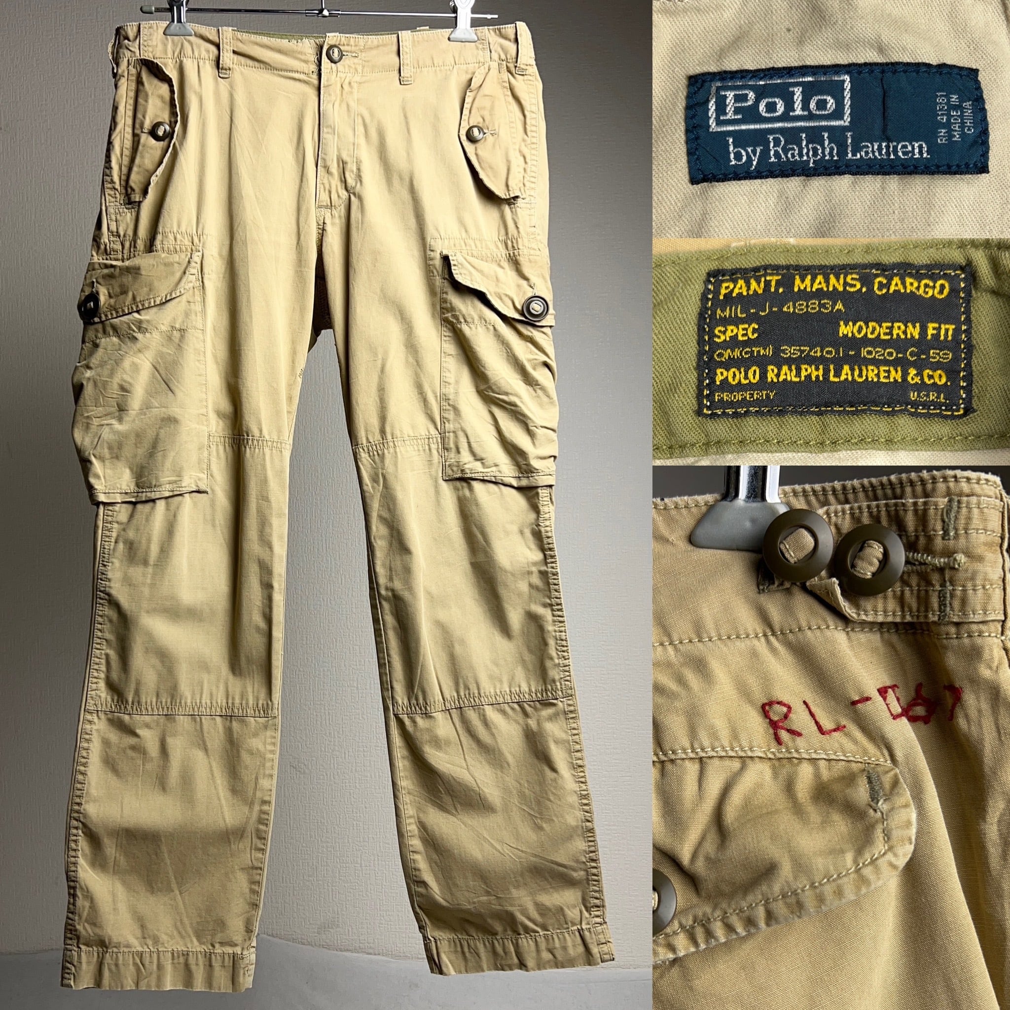 Polo by Ralph Lauren Cargo Pant W34 L32 ポロラルフローレン カーゴパンツ【1000A70】【送料無料】