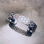 麻の葉 / Asanoha KANAME 金目 腕飾り Bangle Bracelet traditional Japanese design silveraccessory