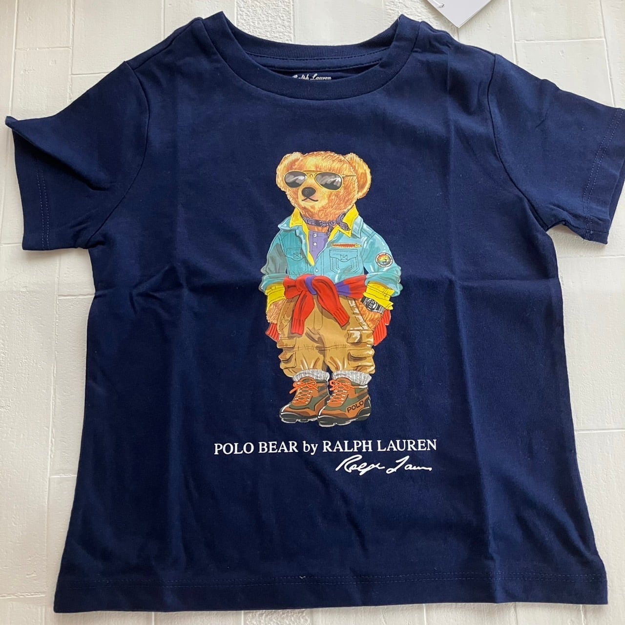 RalphLauren【新品】ラルフローレン ポロベア Tシャツ クルーズ ネイビー M