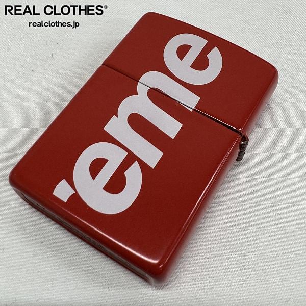 supreme logo zippo ジッポ Supreme×ZIPPO&frasl;シュプリーム×ジッポー