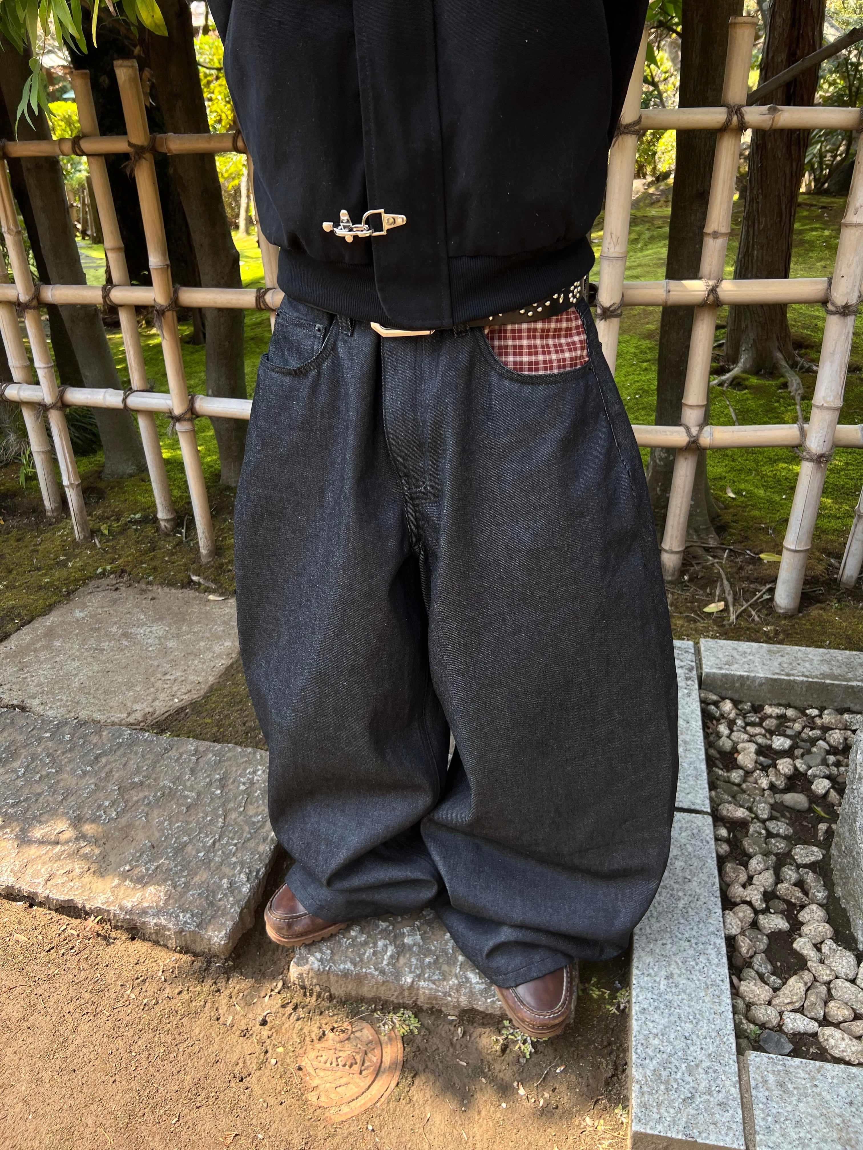 TRAUM × CHAWO RIGID DENIMワイドデニム バギーパンツ TRAUM × CHAWO DENIM | traum_official