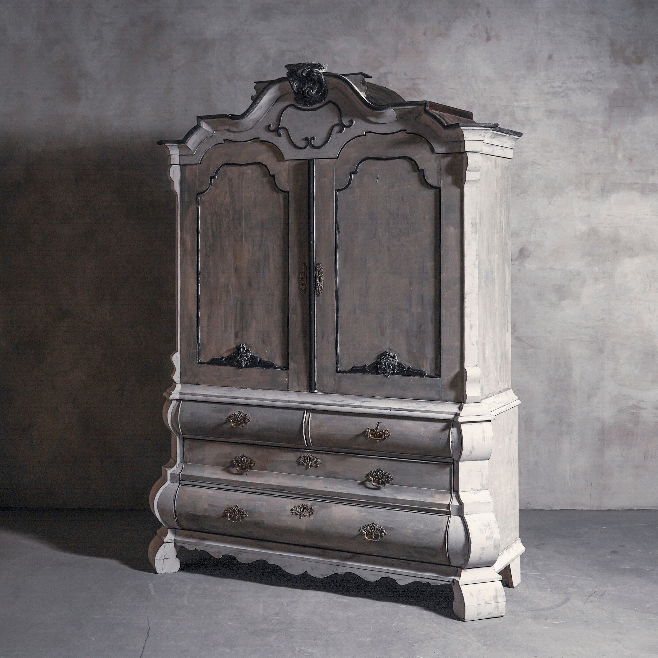 キャビネット/ペイントキャビネット/フレンチキャビネット/アンティーク/収納/店舗什器/ディスプレイ/空間装飾