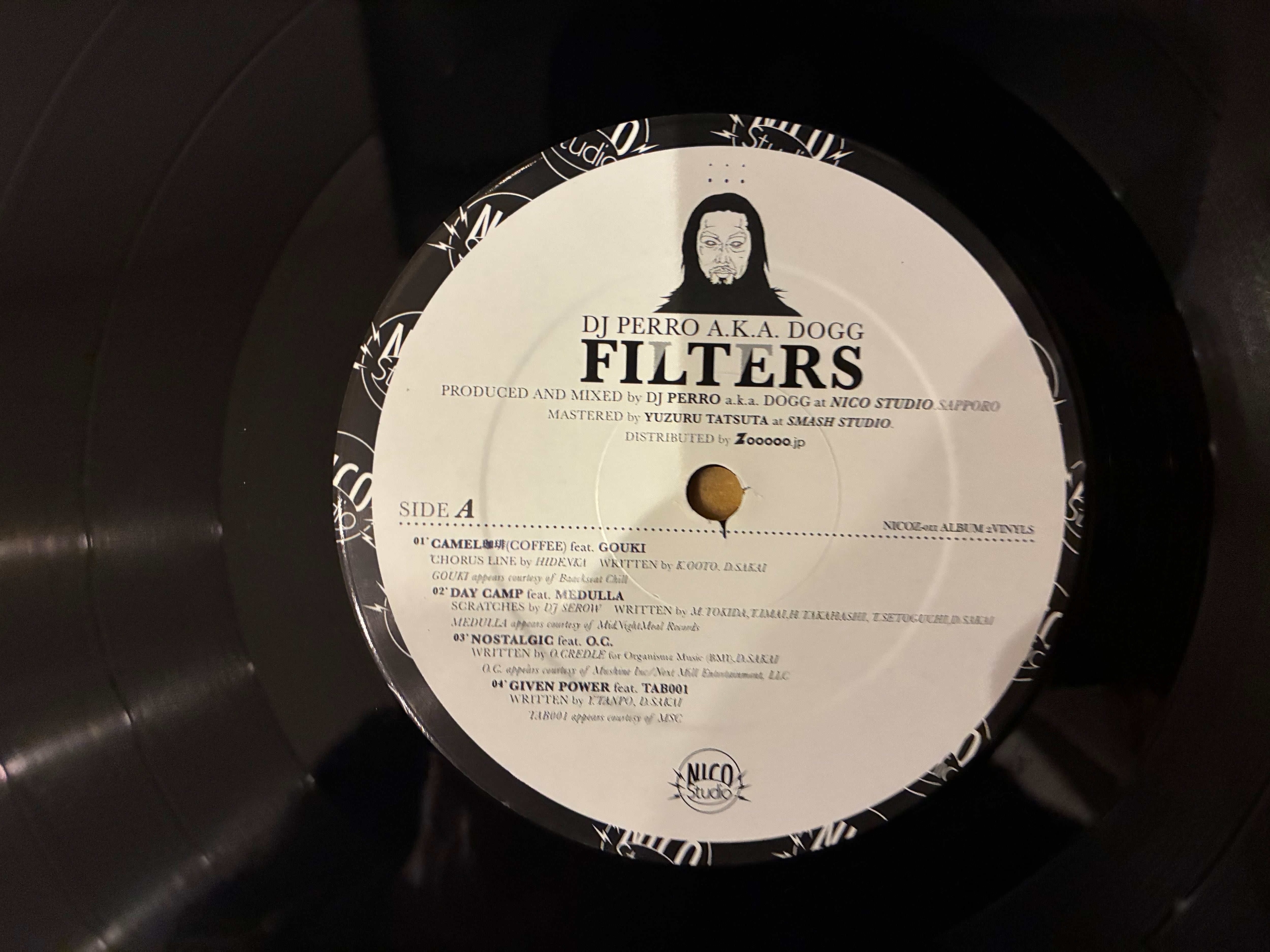 DJ PERRO a.k.a DOGG / FILTERS | sixteen records (シックスティーン