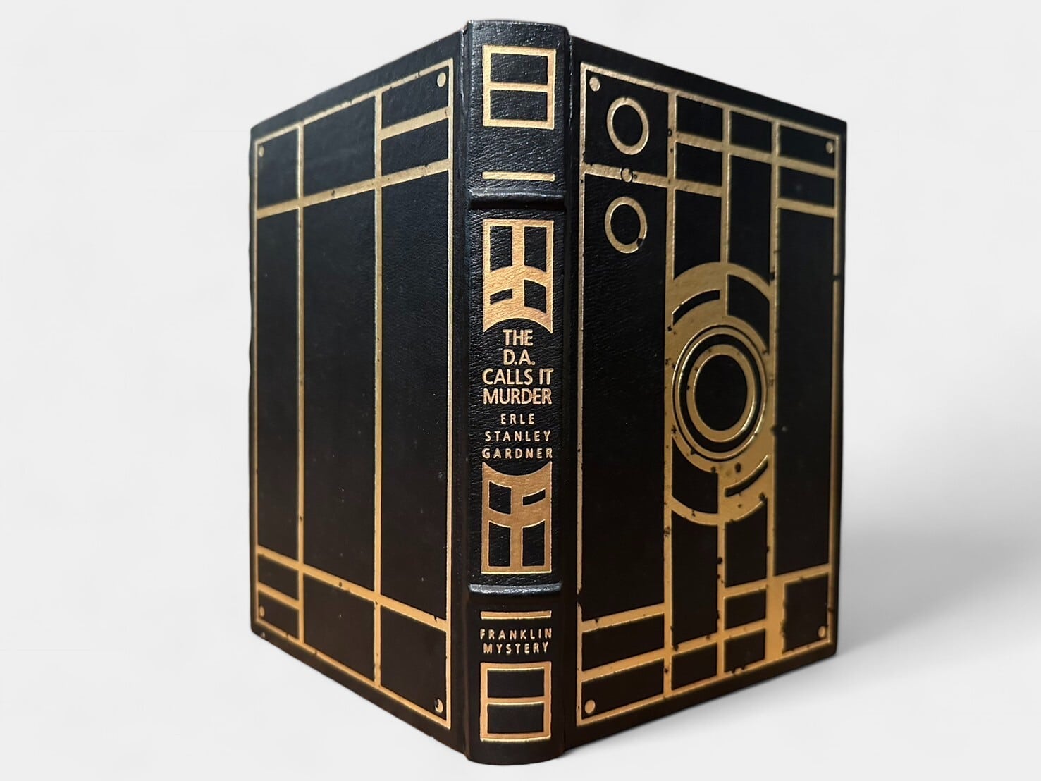 【SL302】【THE FRANKLIN LIBRARY】The D.A. Calls It Murder(1989) /Erle Stanley Gardner