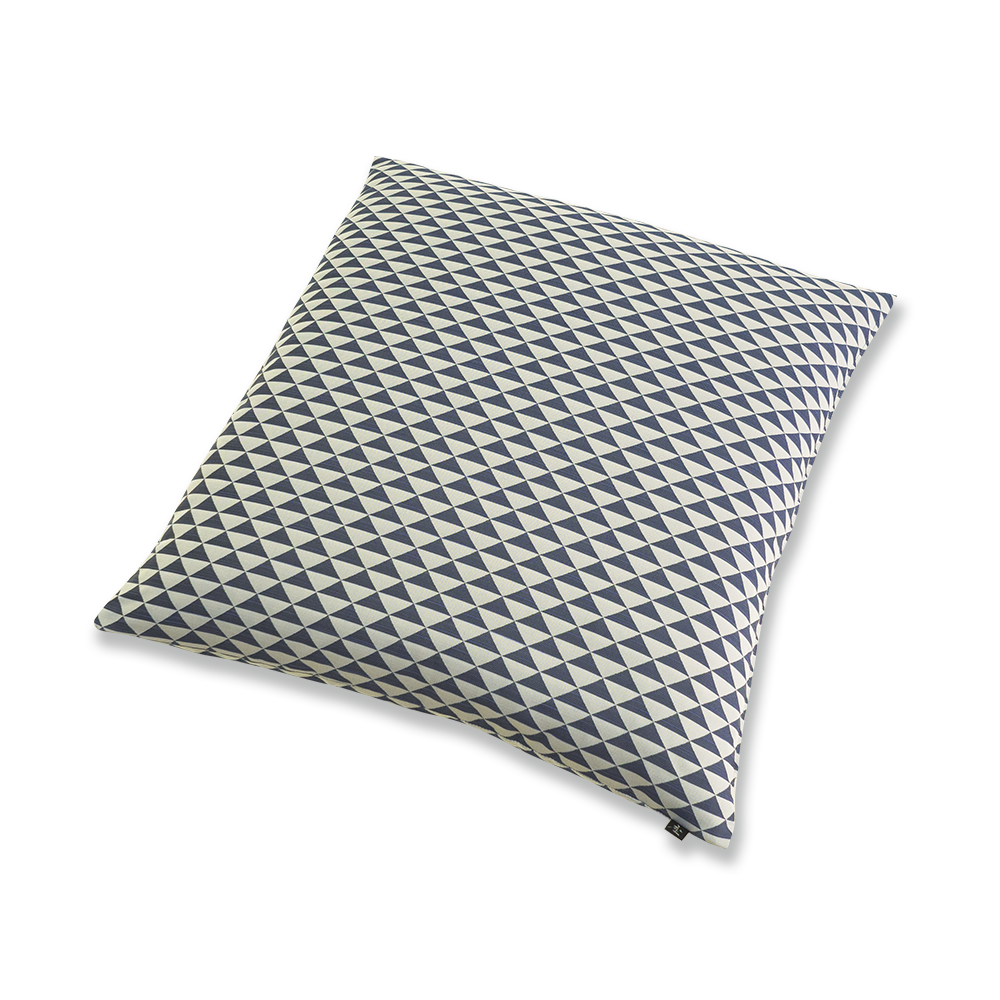 紬織り 座布団(カバーのみ) 鱗(うろこ) BB(紺) 55×59