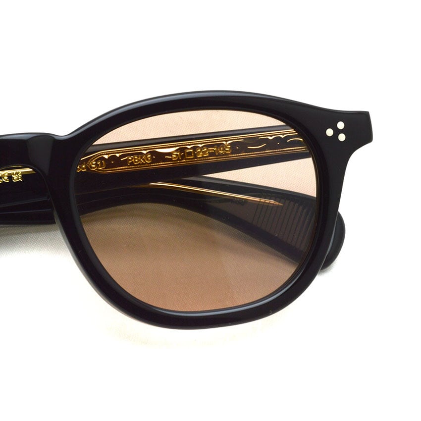 EYEVAN / OAKWOOD(51) Sun / PBKG - Lt.Brown ピアノブラック/ゴールド