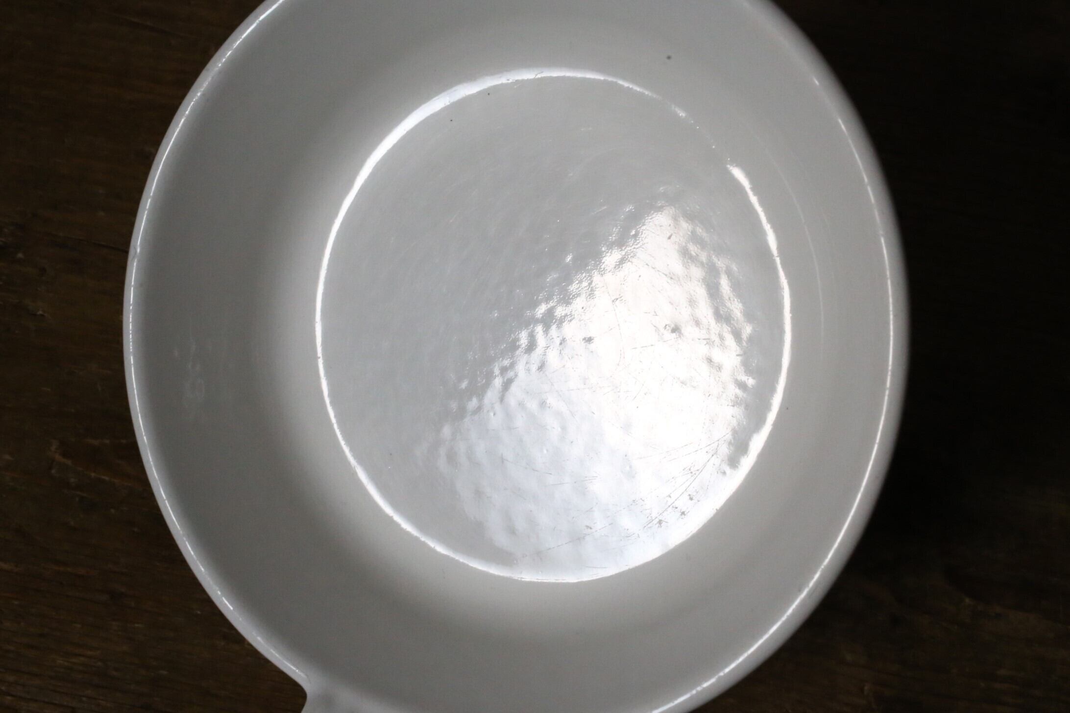 フランス ヴィンテージ ル・クルーゼ Le Creuset ホーロー ブリュレ皿