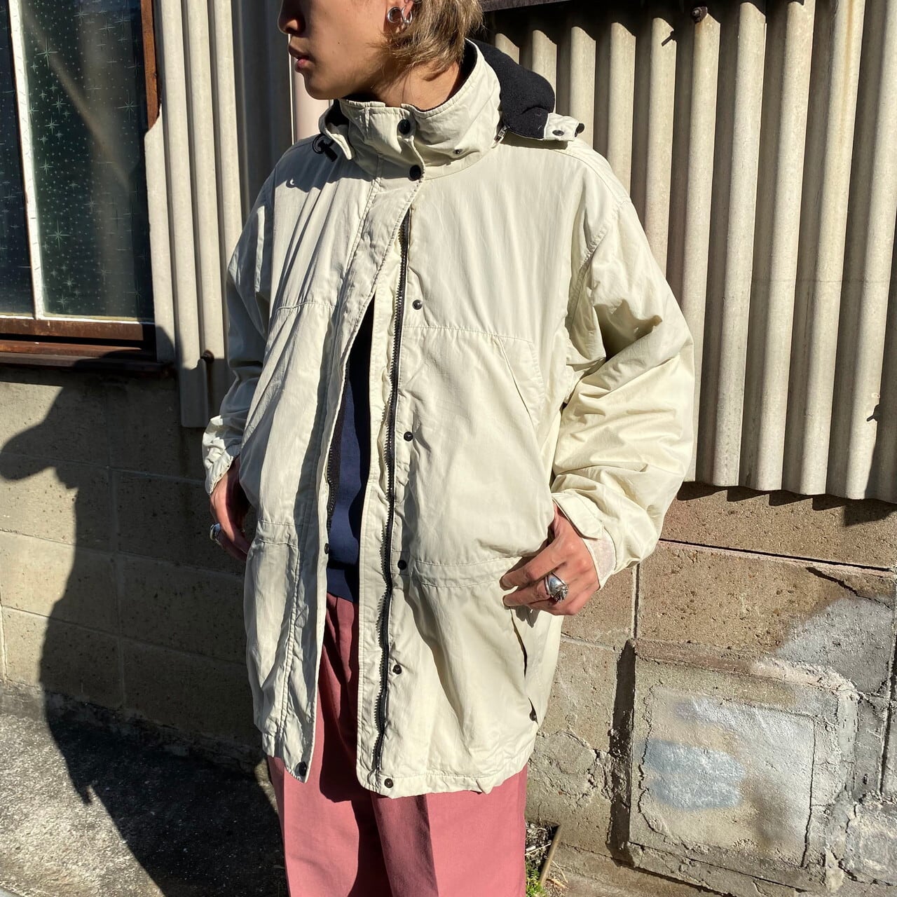 Eddie Bauer エディーバウアー ハイネック 中綿入り マウンテン 