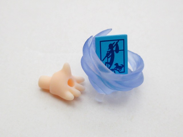 再入荷【1607】 P4G主人公 小物パーツ ペルソナ召喚エフェクト　ねんどろいど