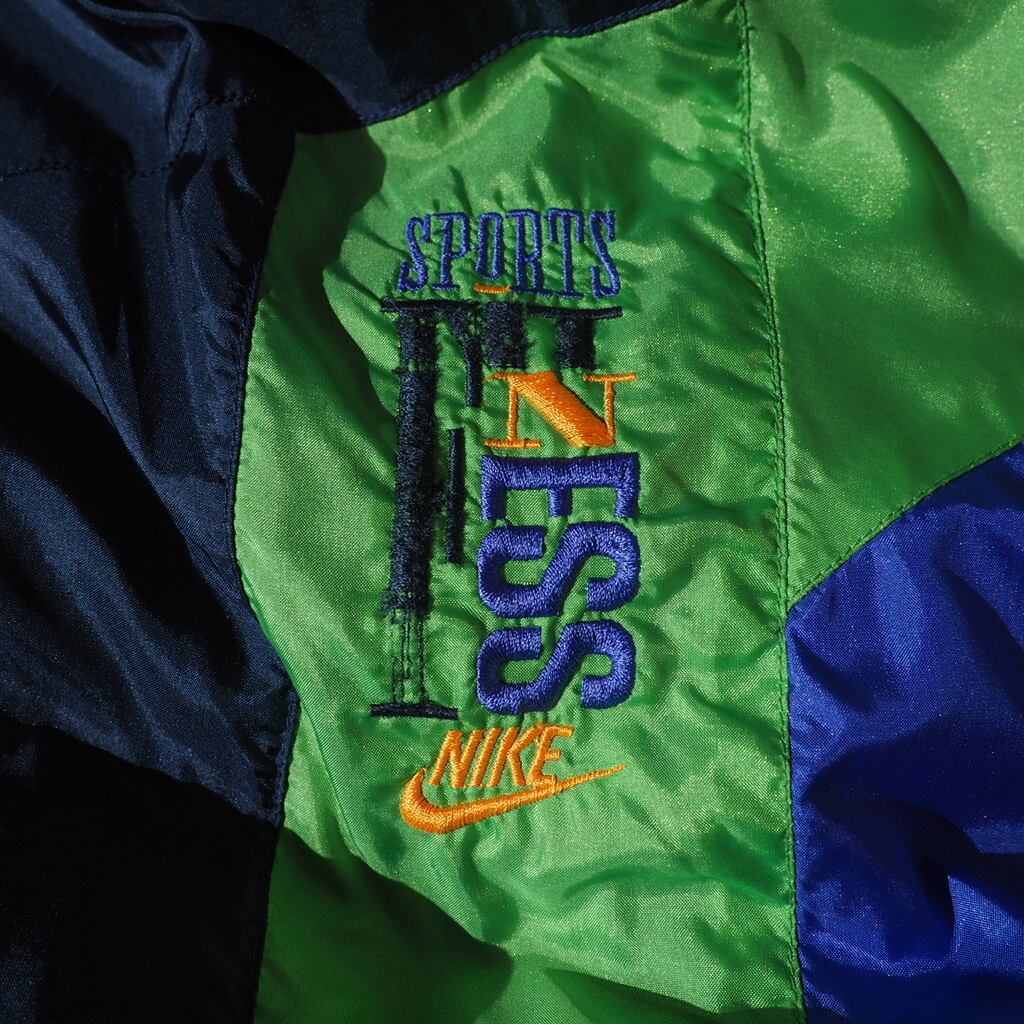 1990s Nike “Sports & Fitness" Unit 01 color vintage track jacket