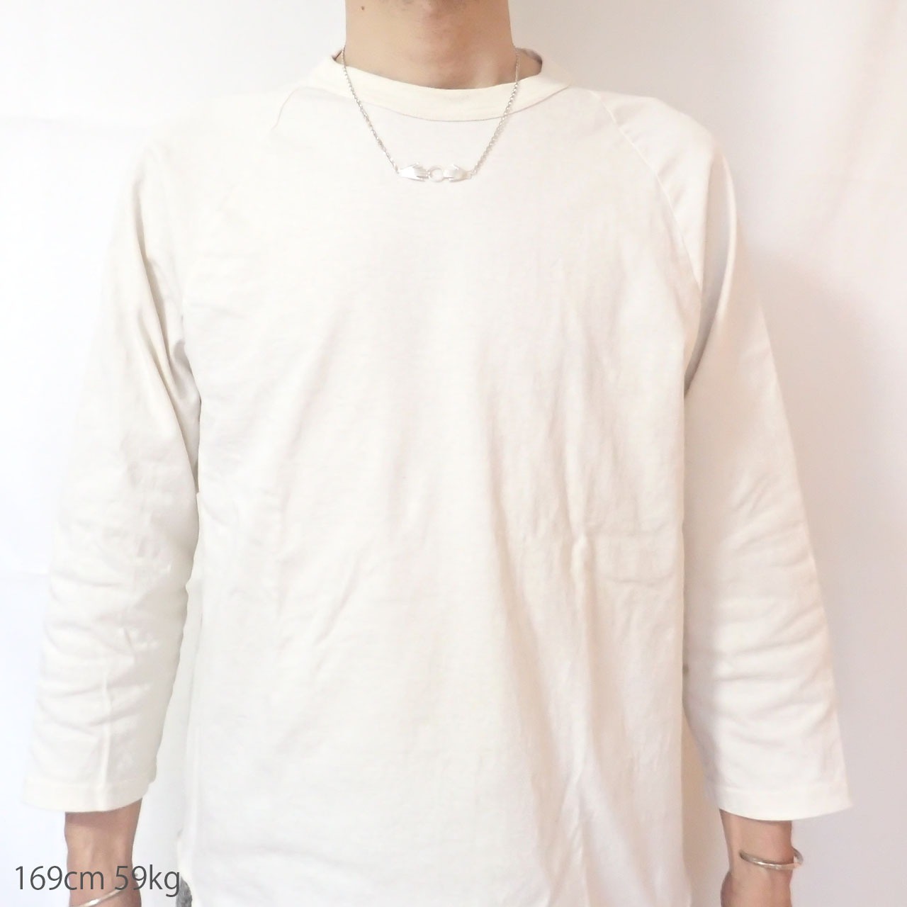 Hands and Circle Necklace(50cm)