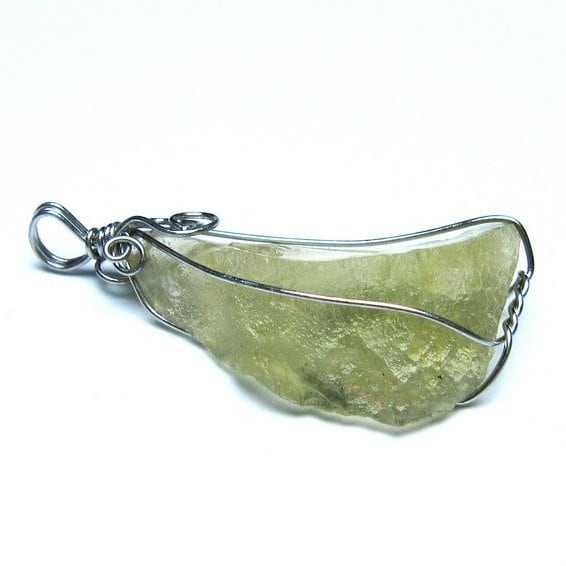 リビアングラス ペンダント 一点物 メール便可 [M便 1/20] 112-13597