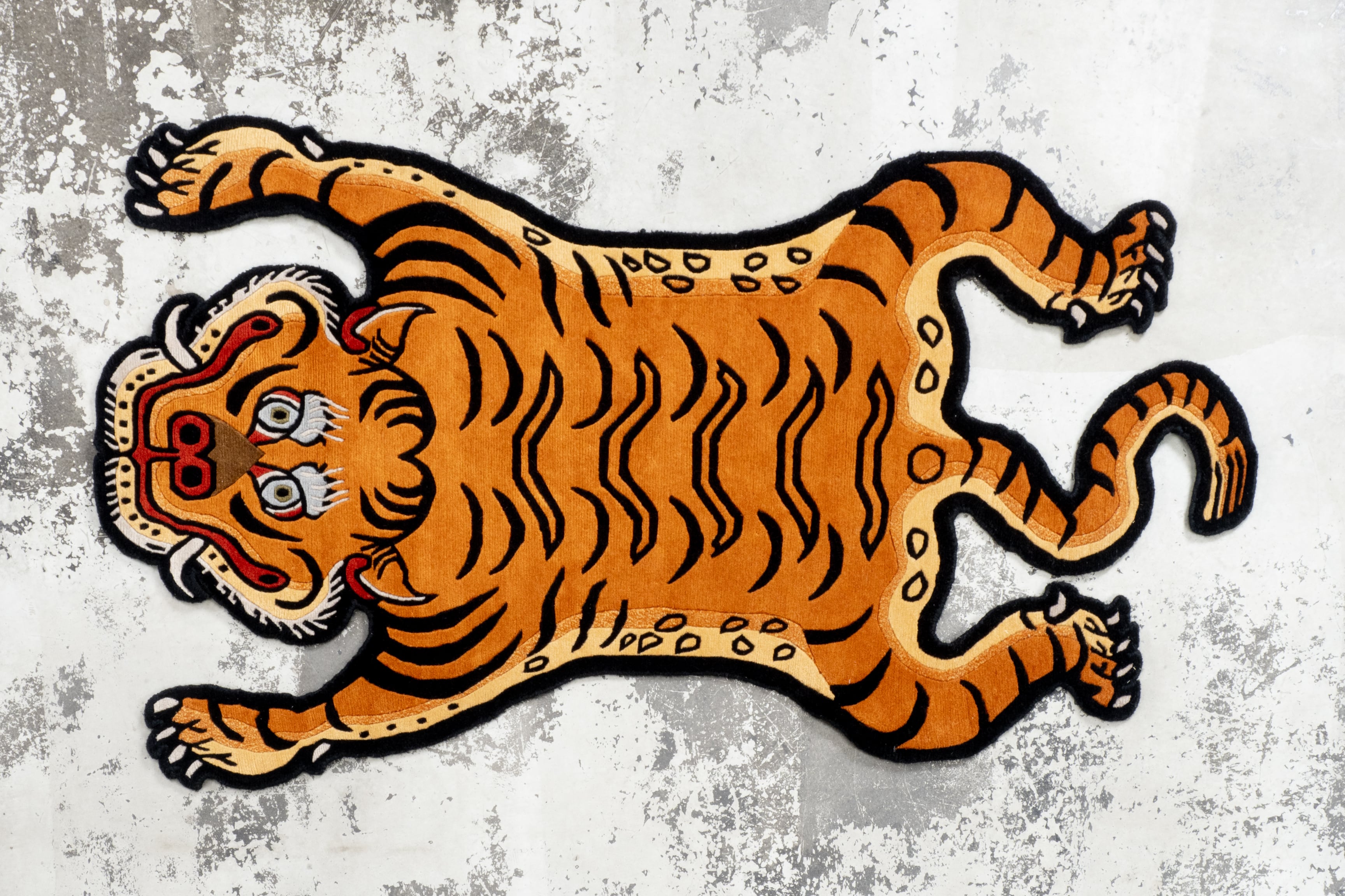 Tibetan Tiger Rug 《Mサイズ•プレミアムウール251》チベタンタイガー