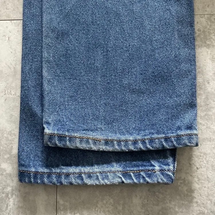 30×34】Lee リー ボタンフライ ワンポイントロゴ刺繍 ビッグサイズ