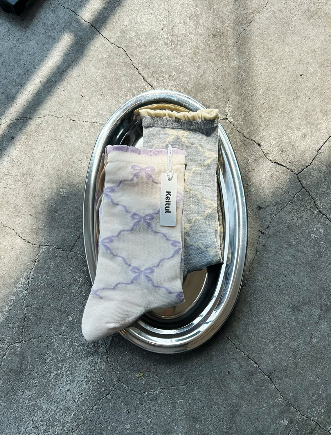 リボンフロート ソックス